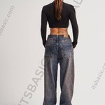 Vintage Pink Skater Jeans