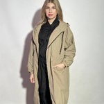 Beige raincoat