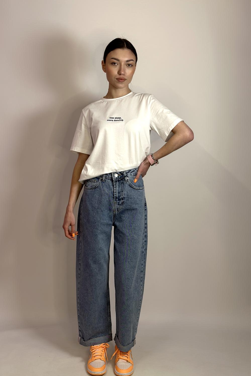 Джинси сині Wide Leg 2314