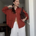 Штани молочні палаццо з льону ecru_pants
