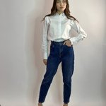 Джинси MOM Fit сині Z3380X Dicesil Denim