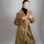 Пальто халат з ворсової тканини Fini Line