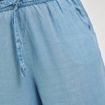 Blue lyocell pants
