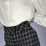 Trousers checked warm Yuka Paris