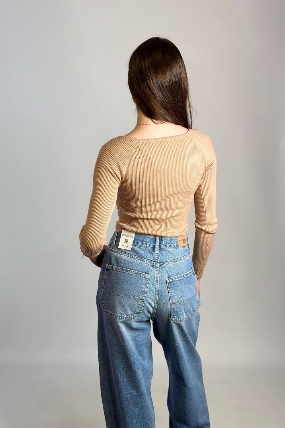Women's blue skater jeans