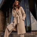 Women's beige coat