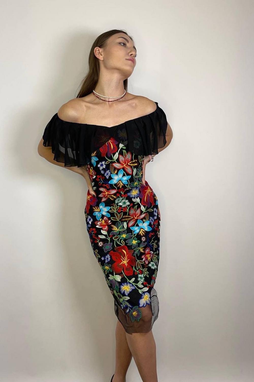Сукня вишита жіноча FAUST couture