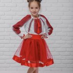 Вишиванка дитяча для дівчинки Волиняночка SVARGA