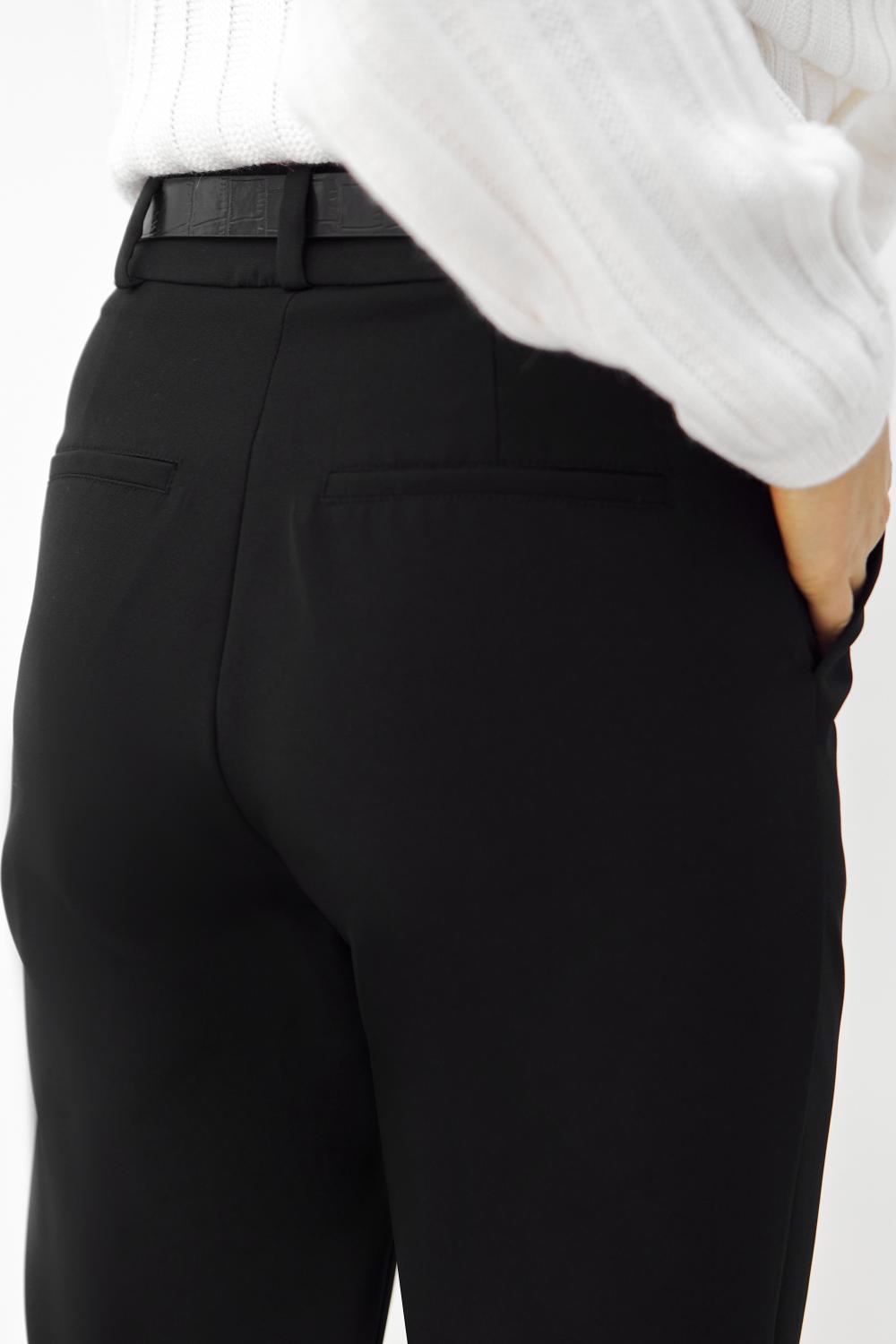Pants classic black Basil STIMMA
