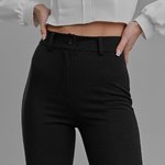 Trousers classic with slits 498 ROY