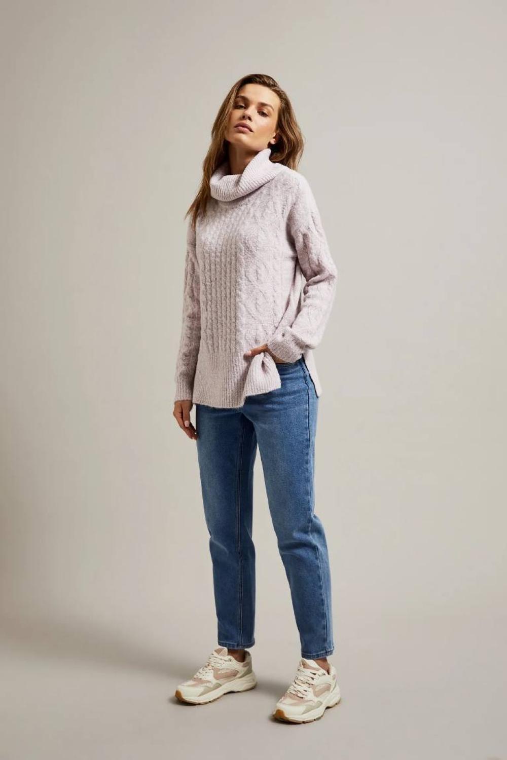 A classic women's sweater