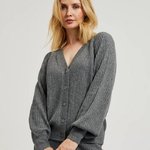 button-down cardigan