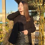 Леопардова спідниця з коттону