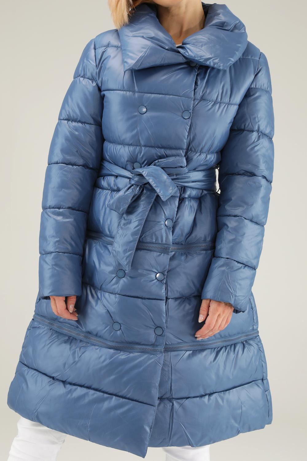 Women's jacket-transformer blue with length adjustment 76-9860 UNISONO