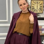 Блуза 20AH607 Yuka Paris marron
