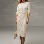 Classic knit skirt