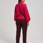 Pants classic burgundy L-SP-4009 MOODO