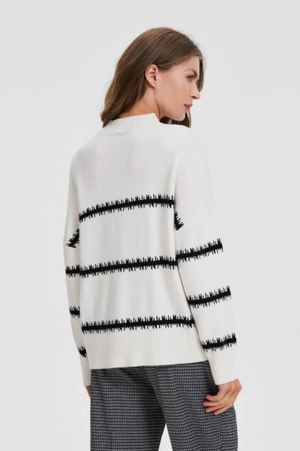 Women's white sweater