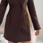 Chocolate jacket dress 520_choco
