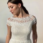 Dress white long Tanita Romario