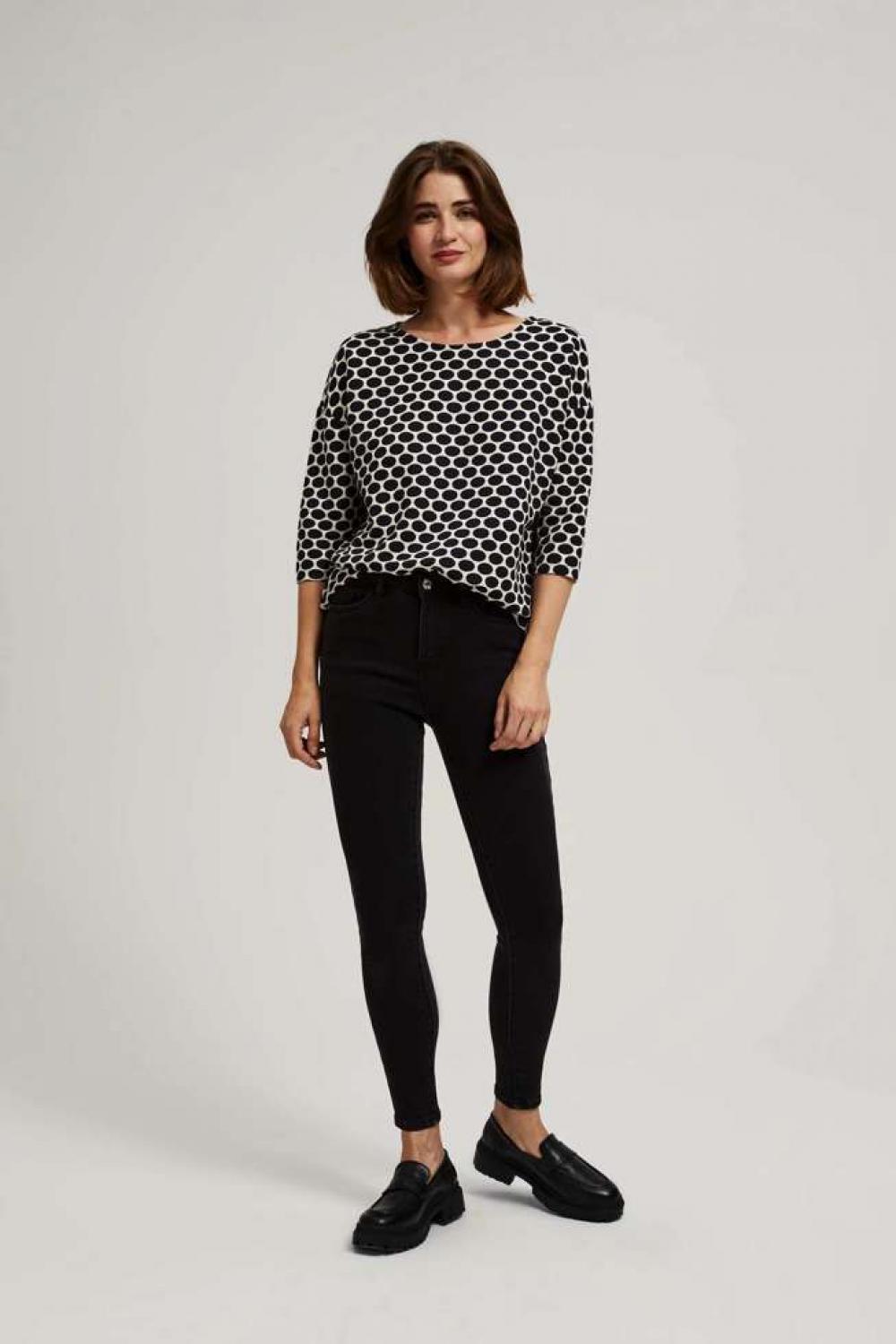 Jeans skinny black Z-JE-4200 MOODO