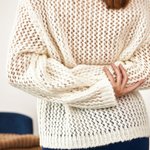 Светр жіночий білий ажурний 2329 BELLISE