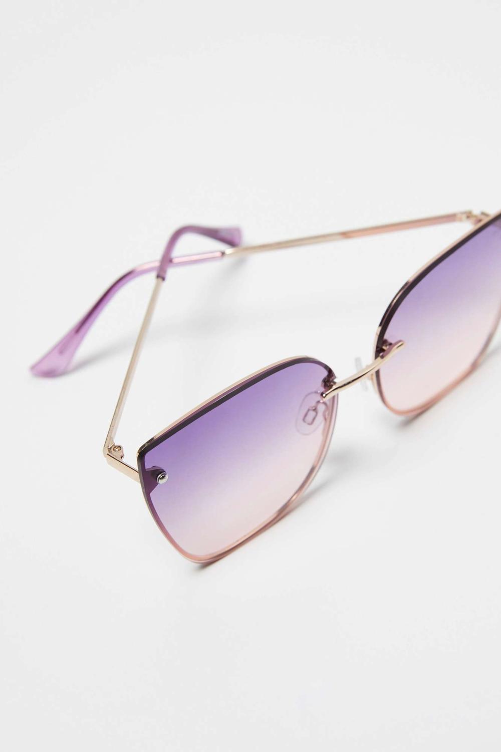Pink rimless glasses L-OK-3703