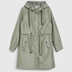 Spring olive raincoat