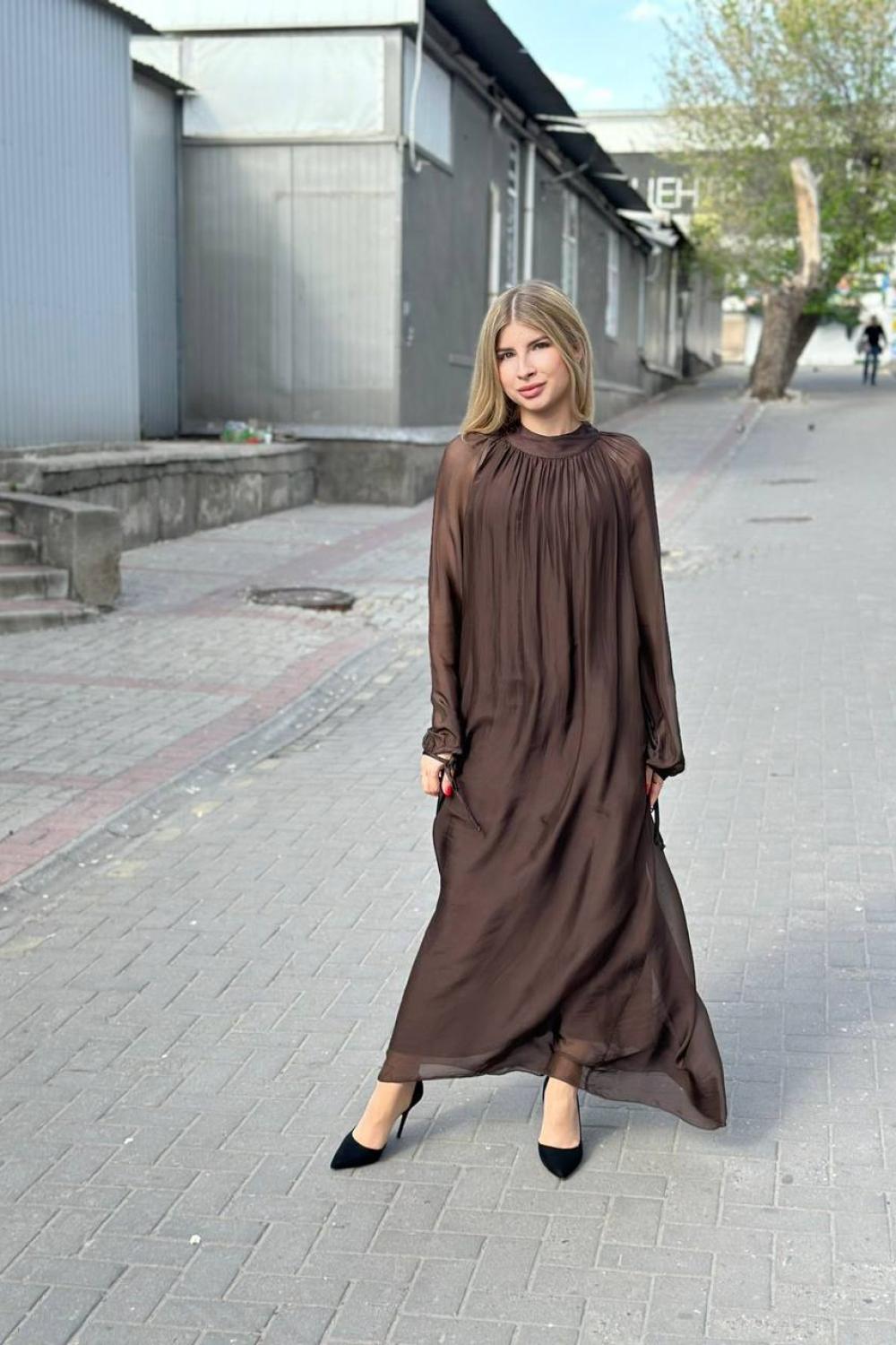 Chocolat summer maxi dress