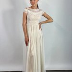 Dress white long Tanita Romario