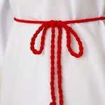 Cord belt red MEREZHKA