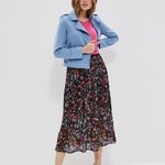 Blue short jacket
