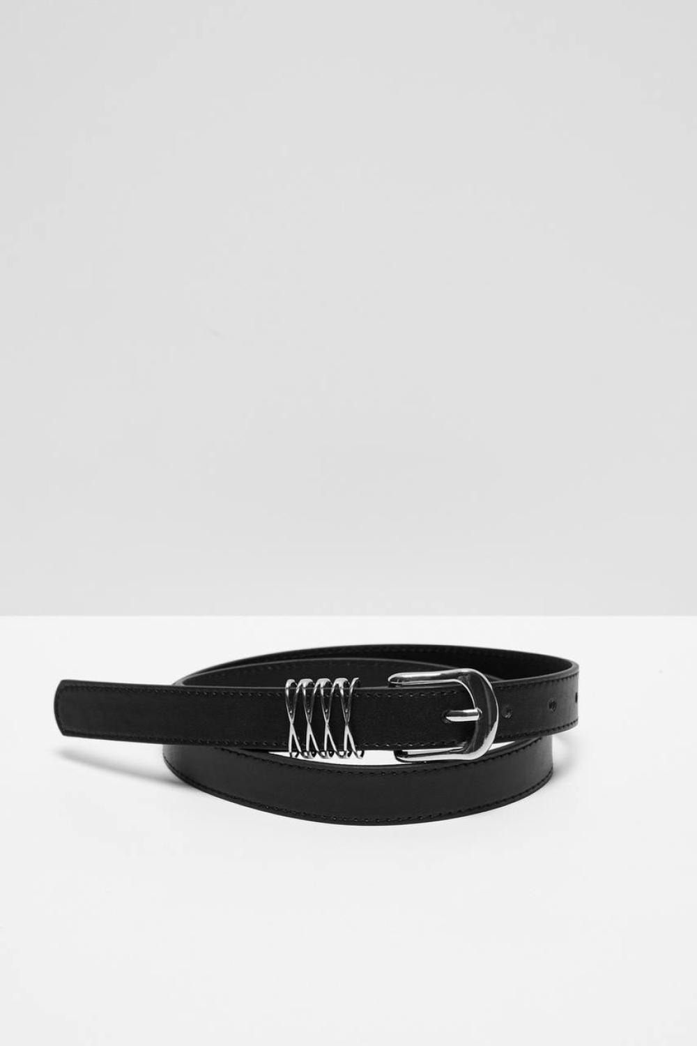 Black belt mad eco-leather