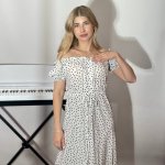 White summer dress