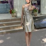 Сукня атласна TANITA ROMARIO