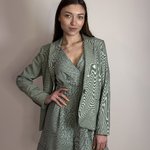 Комбінезон зелений в клітинку Yuka Paris