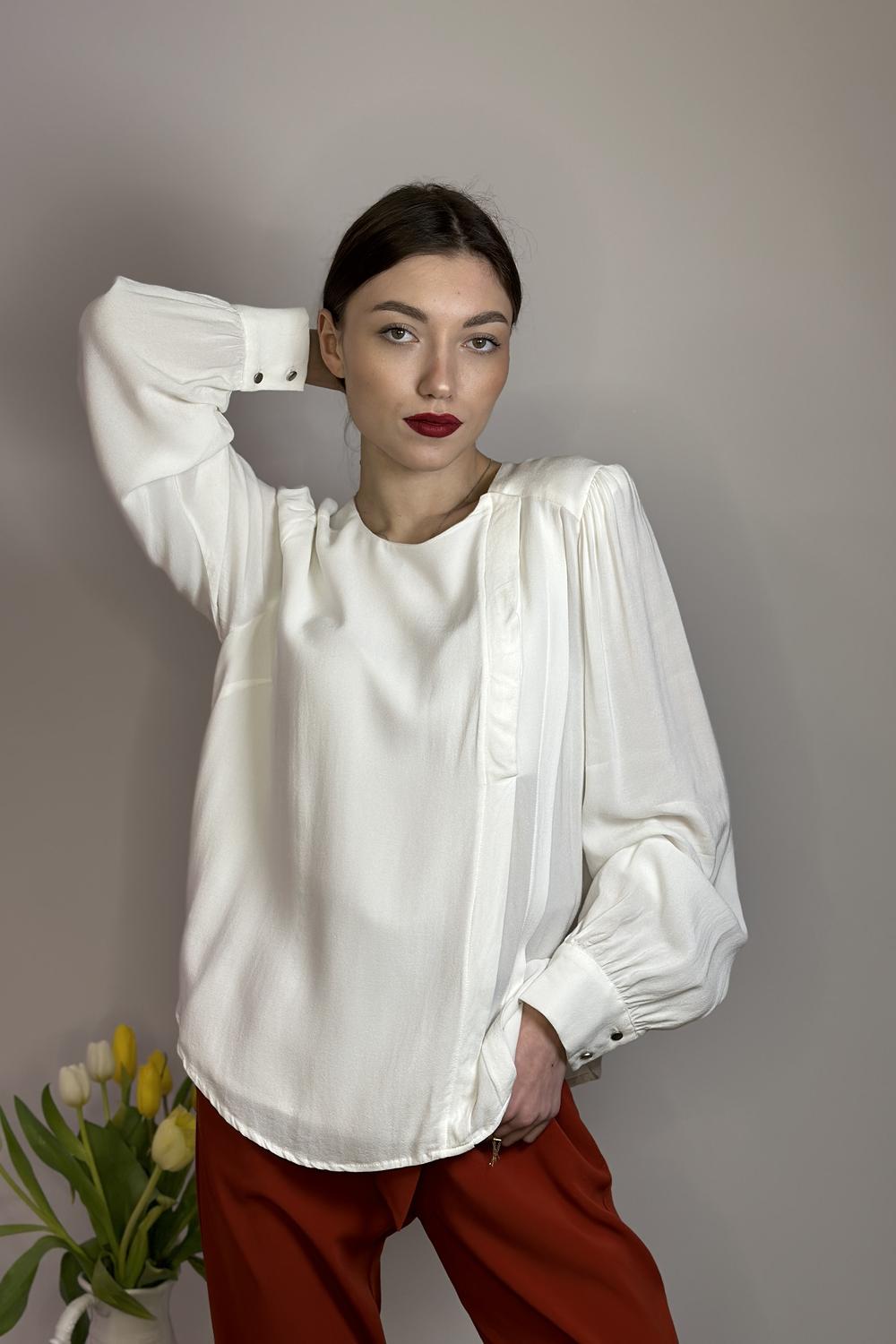 Блуза з планкою шифонова Yuka Paris