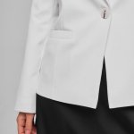 Classic white jacket of premium quality