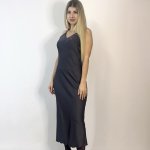 Cукня 1185-графіт MARANI графітовий шовк