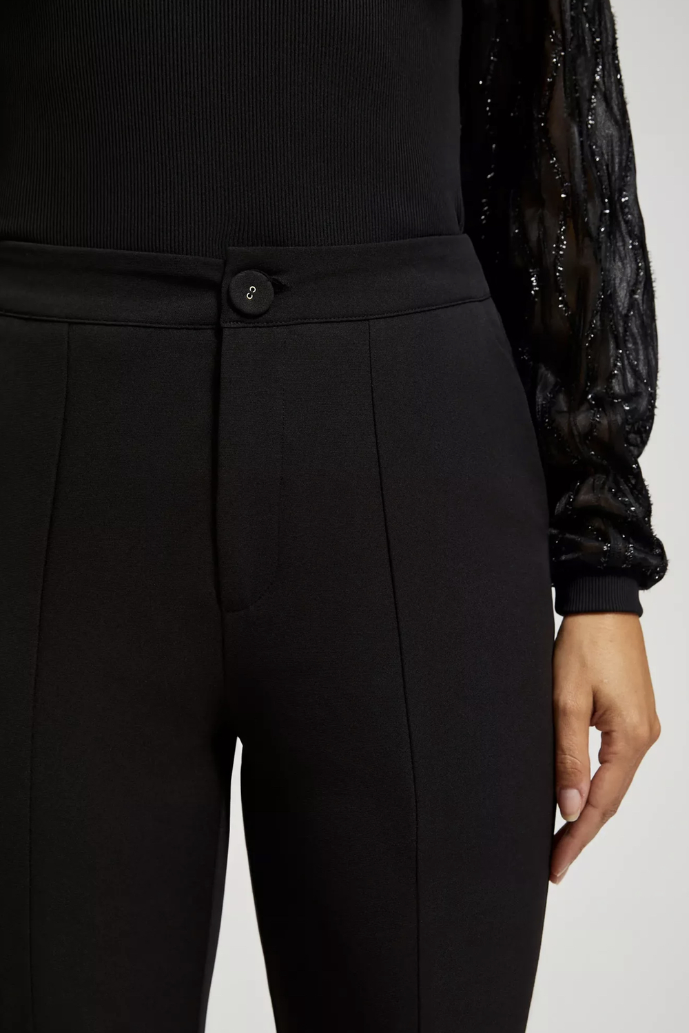 Women's classic trousers with slits Z-SP-4223 MOODO