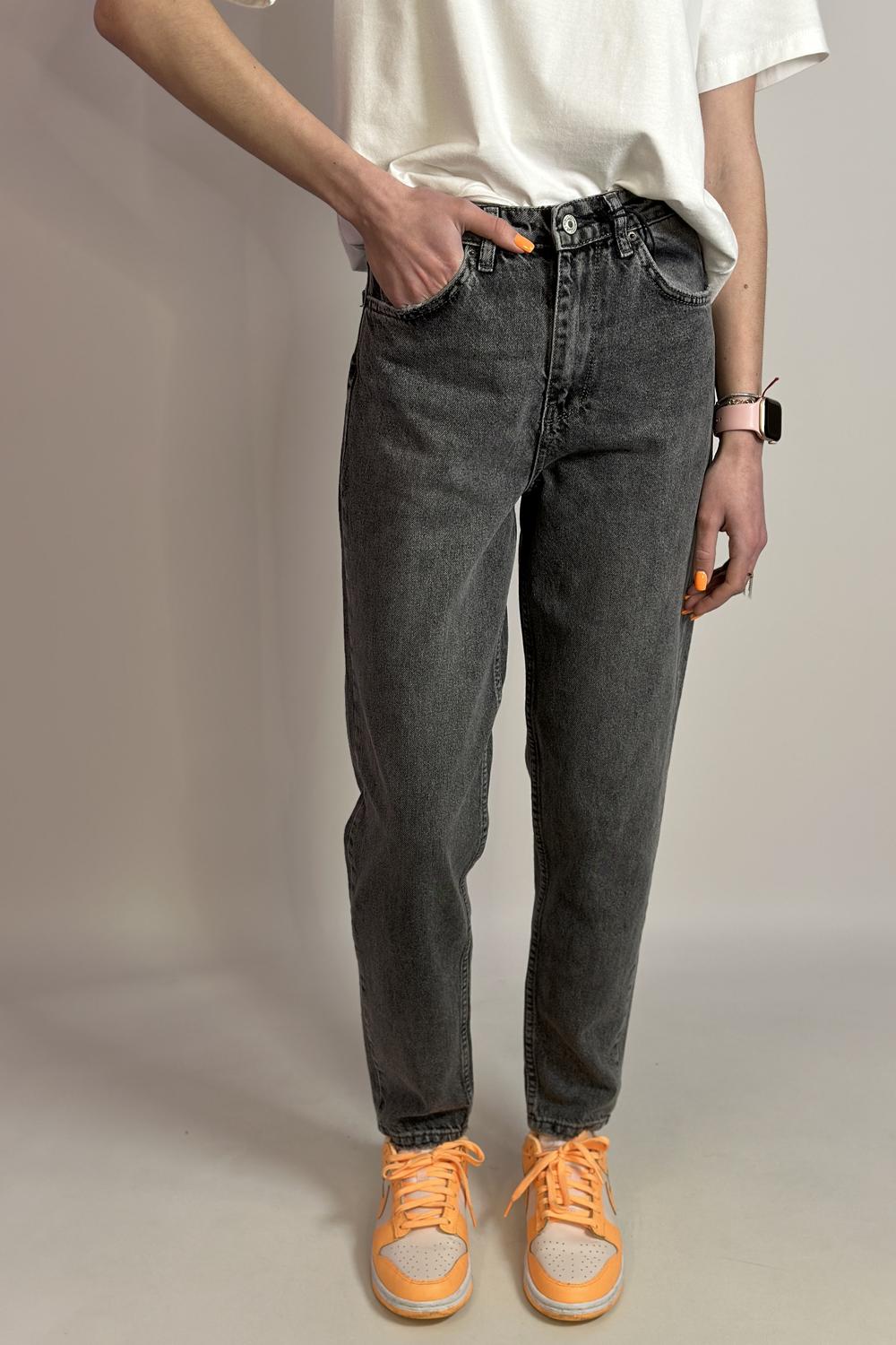 MOM jeans graphite Woman 515