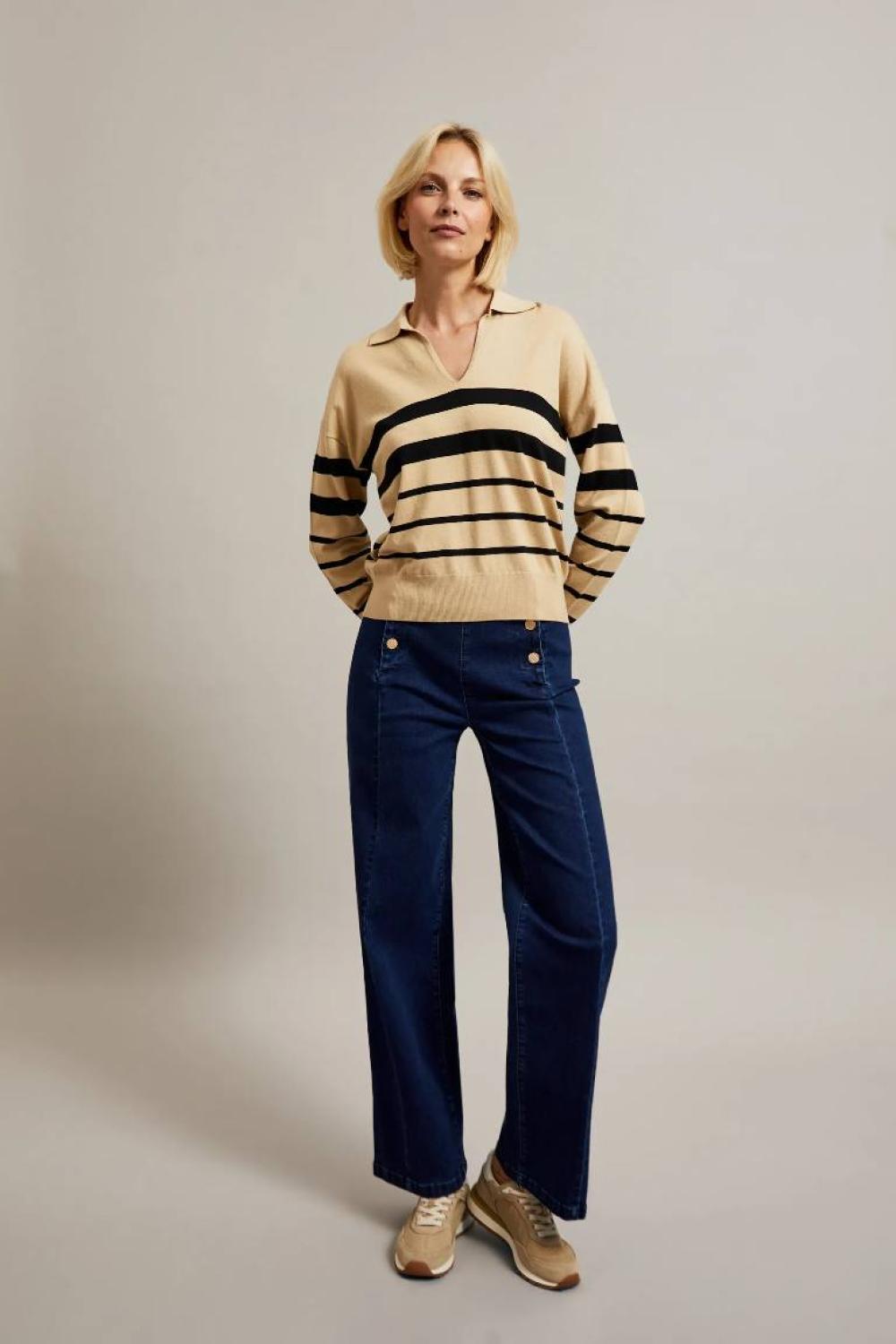 Straight jeans navy
