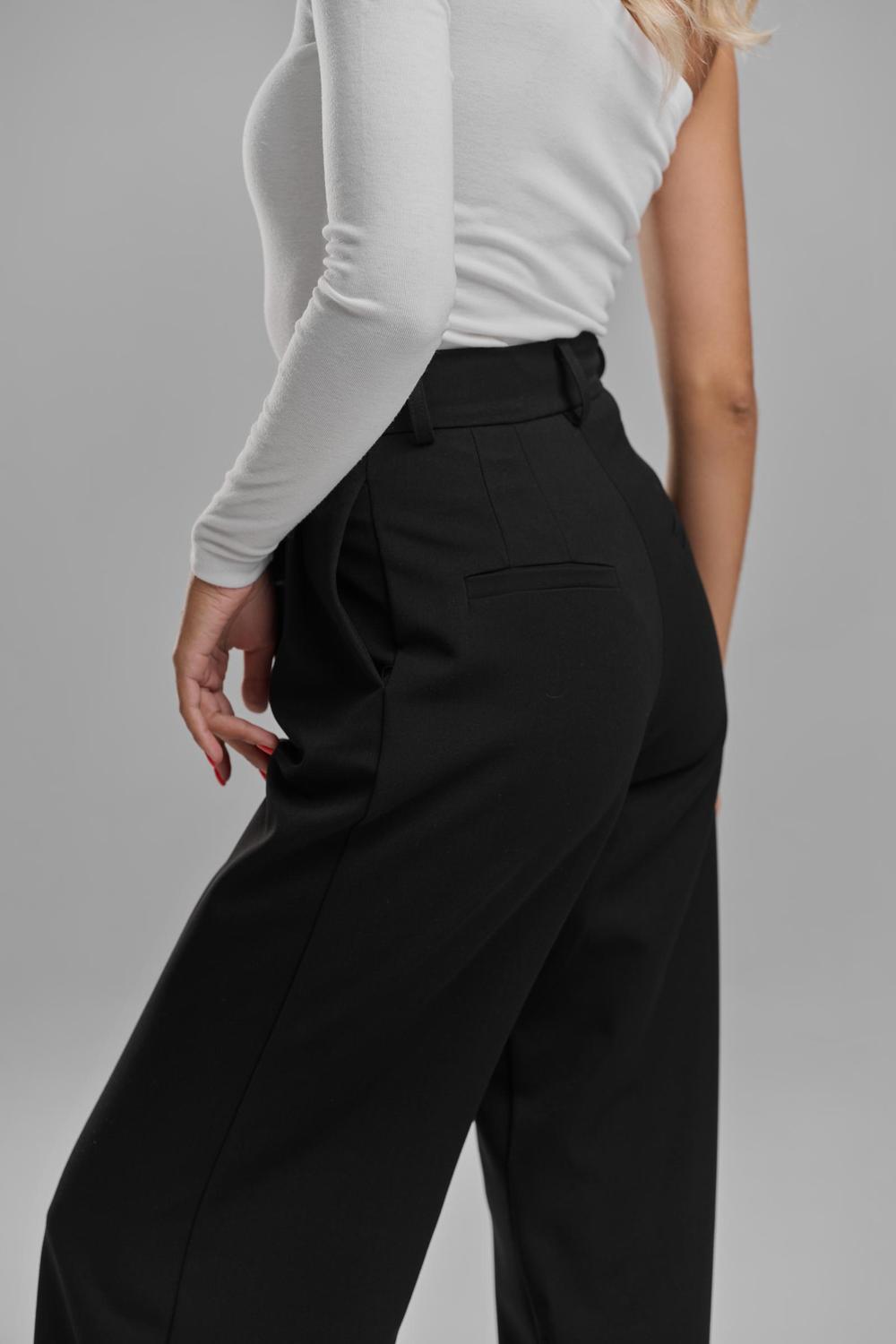 Pants palazzo black 453 ROY