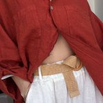 Штани молочні палаццо з льону ecru_pants