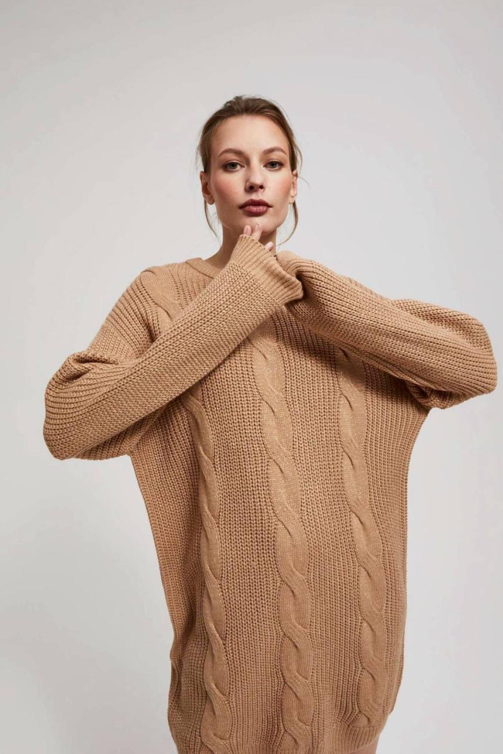 Knitted sand dress Z-SU-4216-L-realiz