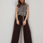 Striped blouse L-KO-4042 Moodo