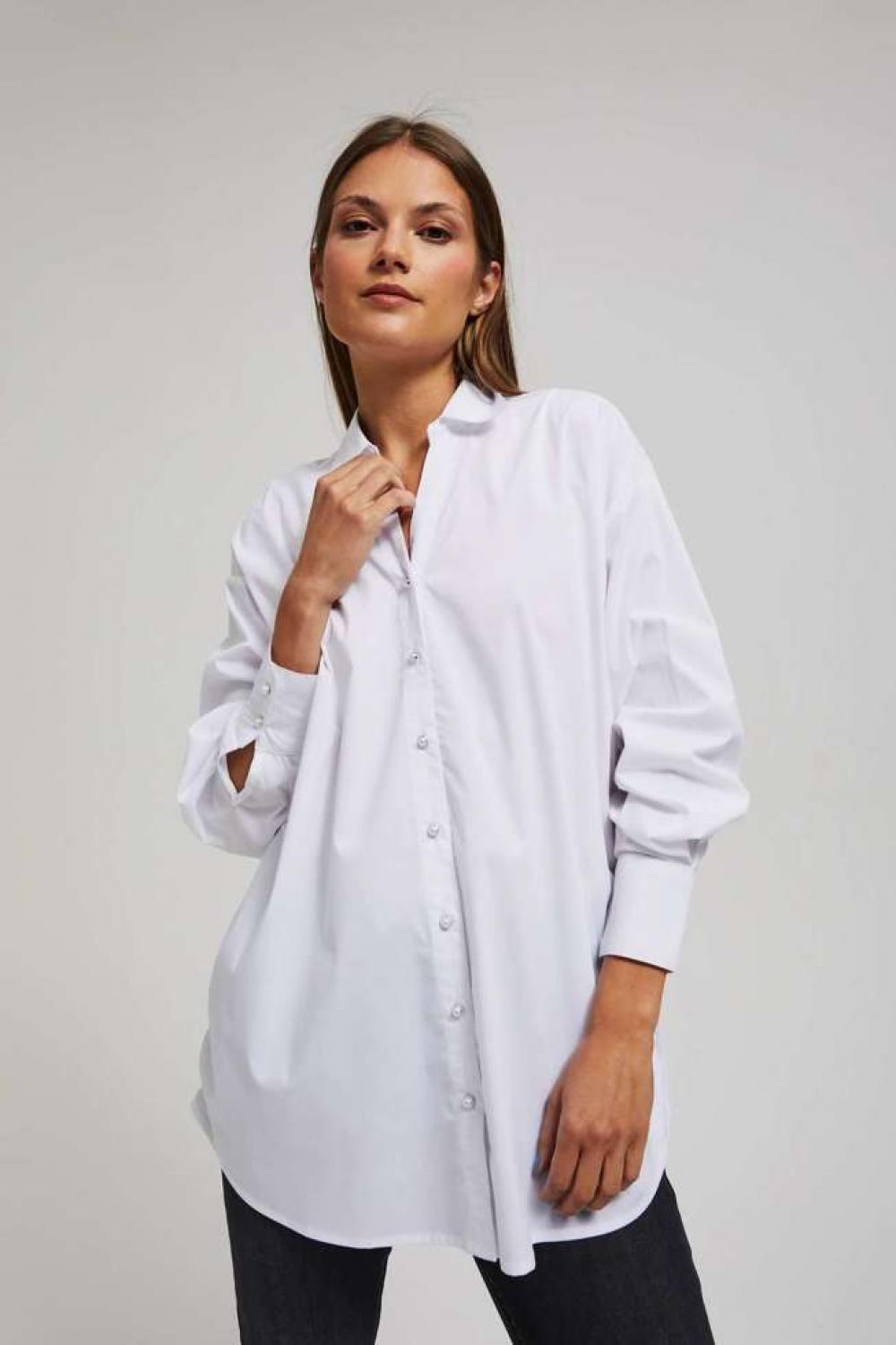 Basic shirt in oversize style Z-KO-4200 MOODO