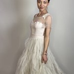 Сукня пудрова фатинова KENR272AD
