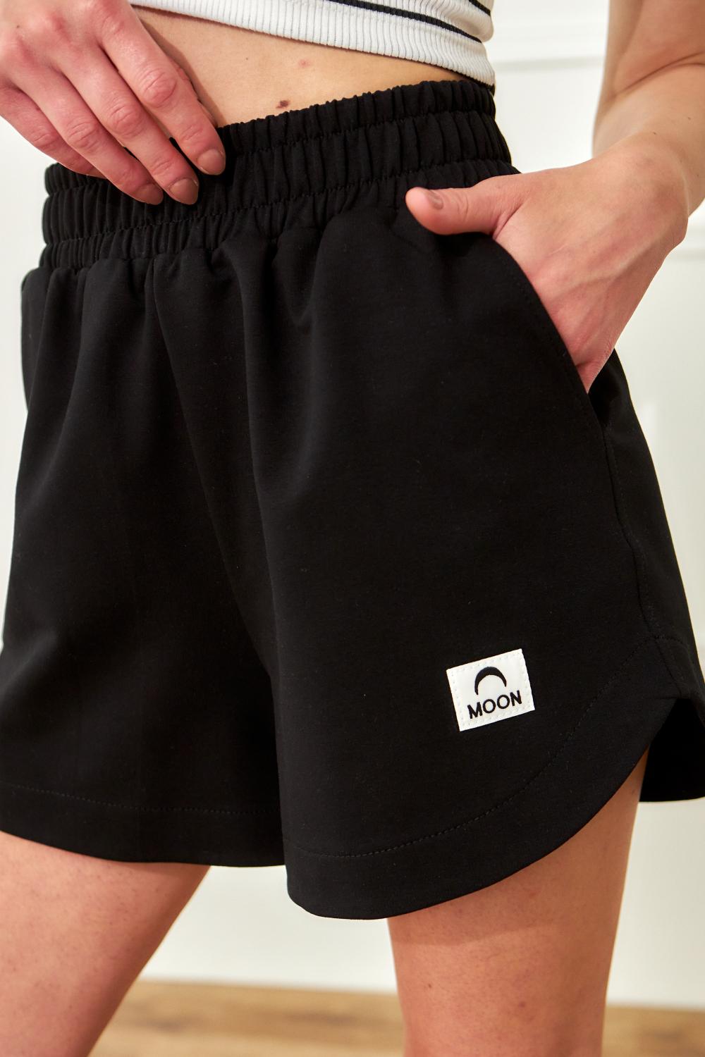 Shorts basic black Flan Stimma