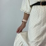 Milk dress in a romantic style FR779725 Briefly